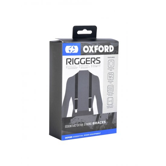 Oxford Riggers Essential Extra Strong Braces at JTS Biker Clothing