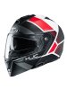 HJC I90 Hollen Black/Red Motorcycle Helmet atyJTS Biker Clothing  