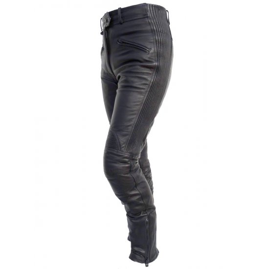 JTS Ladies Madison Leather Motorbike Trousers at JTS Biker Clothing