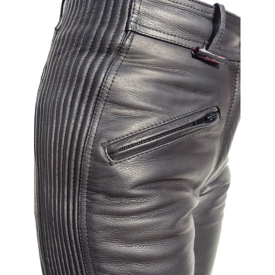 JTS Ladies Madison Leather Motorbike Trousers at JTS Biker Clothing