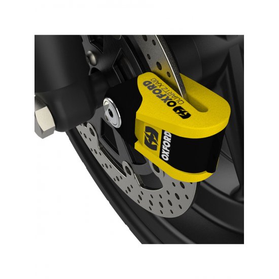 Oxford Quartz Alarm XA10 Motorcycle Disc Lock at JTS Biker Clothing
