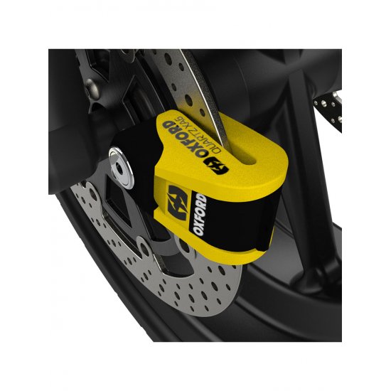 Oxford Quartz Alarm XA6 Motorcycle Disc Lock at JTS Biker Clothing