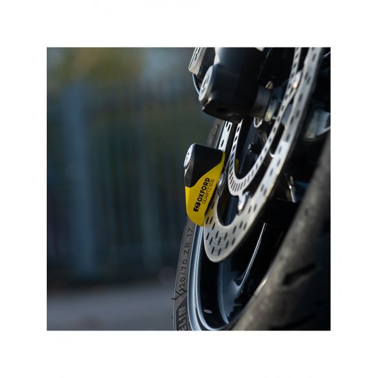 Oxford Quartz XD6 Motorcycle Disc Lock Black at JTS Biker Clothing