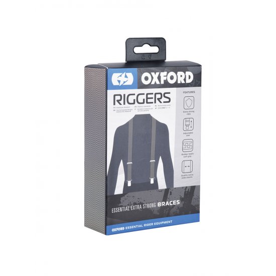 Oxford Riggers Essential Extra Strong Braces at JTS Biker Clothing