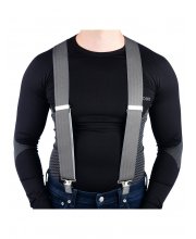 Herringbone Oxford Riggers Essential Extra Strong Braces at JTS Biker Clothing