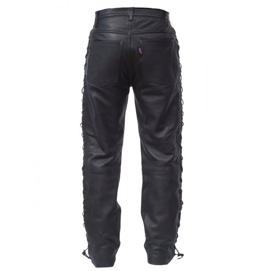 JTS Diesel Laced-Sided Leather Jean