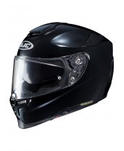 HJC RPHA 70 Blank Black Motorcycle Helmet at JTS Biker Clothing 