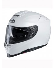 HJC RPHA 70 Blank White Motorcycle Helmet at JTS Biker Clothing 