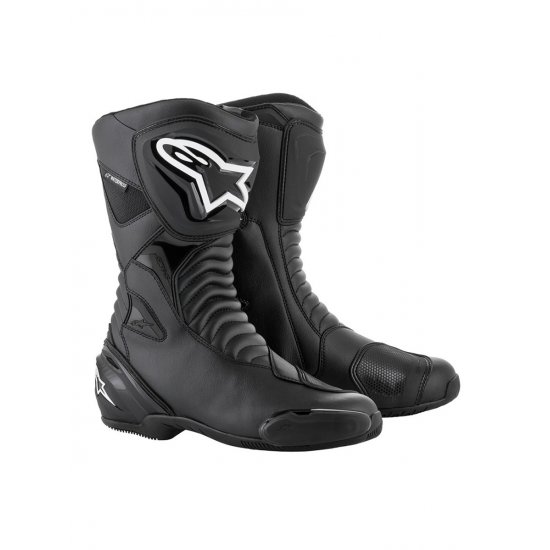Alpinestars SMX-S Waterproof Motorcycle Boots at JTS Biker Clothing