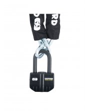 Oxford Boss 16mm Alarm Chain Lock at JTS Biker Clothing 