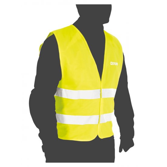 Oxford Bright Vest Packaway at JTS Biker Clothing