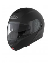 Caberg Levo Flip Front Matt Black Motorcycle Helmet at JTS Biker Clothing  
