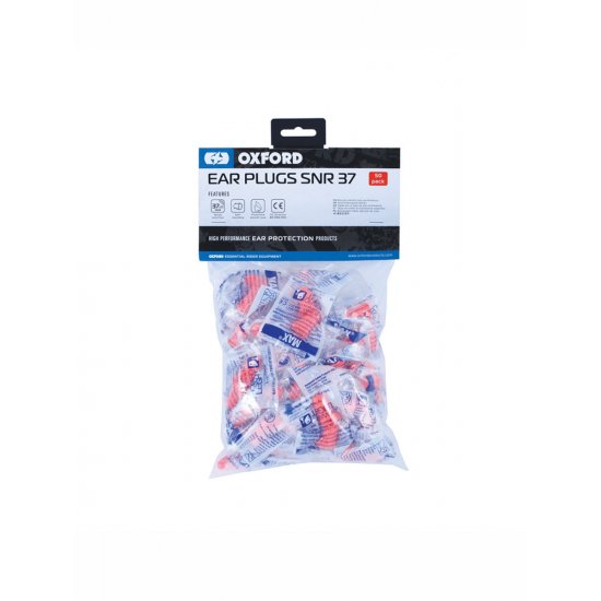 Oxford Ear Plugs SNR 37 at JTS Biker Clothing