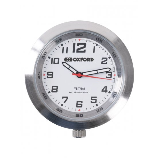 Oxford Anaclock Weather Resistant Analogue Clock at JTS Biker Clothing