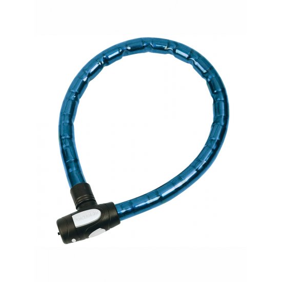 Oxford Barrier Armoured Cable Lock Blue at JTS Biker Clothing