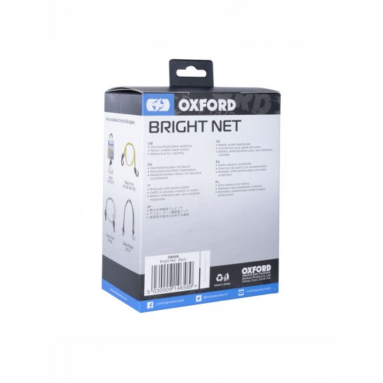 Oxford Bright Net Elasticated Reflective Net at JTS Biker Clothing