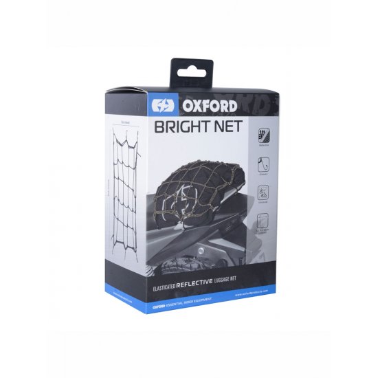 Oxford Bright Net Elasticated Reflective Net at JTS Biker Clothing