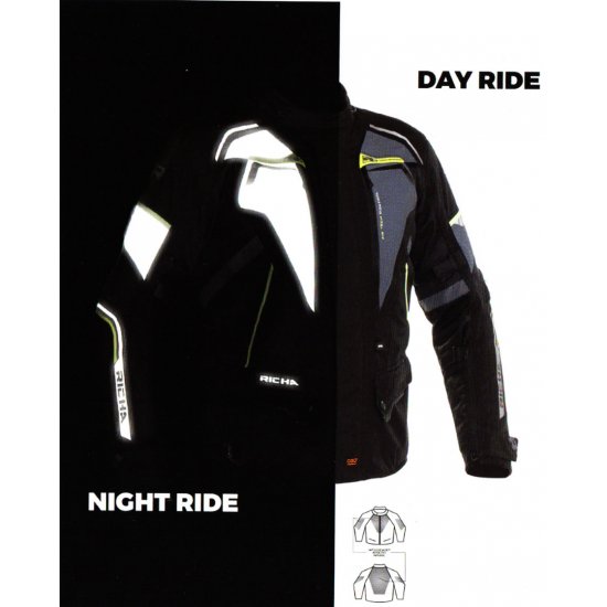 Richa Infinity 2 Flare Textile Motorcycle Jacket at JTS Biker Clothing 