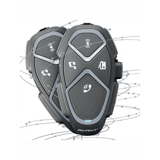 Interphone Avant Twin Bluetooth Motorcycle Headset at JTS Biker Clothing