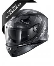 Shark Skwal 2.2 Venger Motorcycle Helmet Matt Black at JTS Biker Clothing 