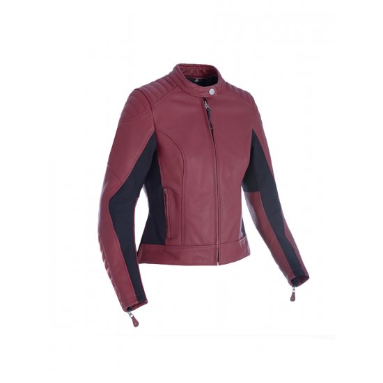 Oxford Beckley Ladies Leather Motorcycle Jacket at JTS Biker Clothing