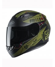 HJC CS-15 Tarex Green Motorcycle Helmet at JTS Biker Clothing 