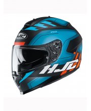 HJC C70 Koro Blue Motorcycle Helmet at JTS Biker Clothing 