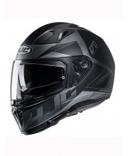 HJC I70 Eluma Black Motorcycle Helmet at JTS Biker Clothing 
