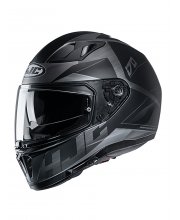HJC I70 Eluma Black Motorcycle Helmet at JTS Biker Clothing 