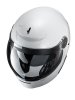 HJC V90 Blank White Motorcycle Helmet at JTS Biker Clothing 