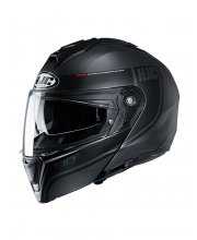 HJC I90 Davan Black Motorcycle Helmet at JTS Biker Clothing  