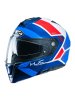 HJC I90 Hollen White/Red/Blue Motorcycle Helmet atyJTS Biker Clothing 