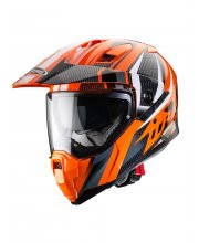 Caberg X-Trace Savana Orange Motorcycle Helmet at JTS Biker Clothing 