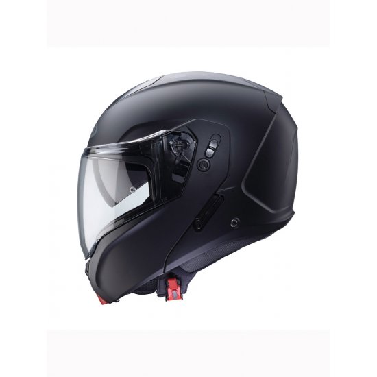 Caberg Horus Flip Front Matt Black Motorcycle Helmet at JTS Biker Clothing 