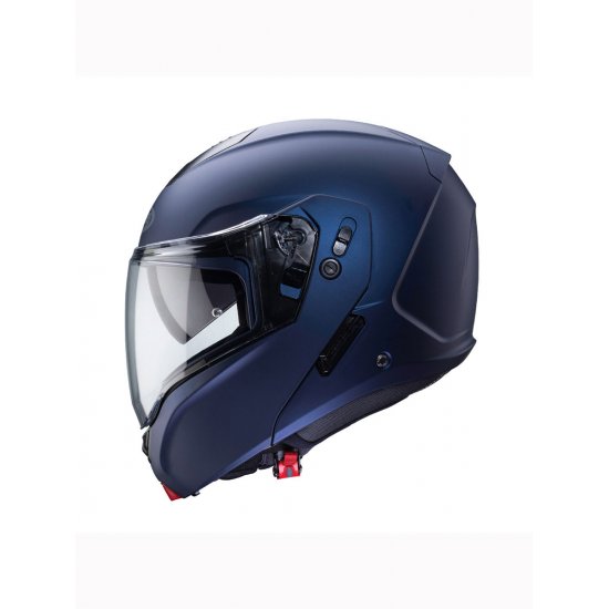 Caberg Horus Flip Front Matt Blue Motorcycle Helmet at JTS Biker Clothing 