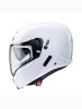 Caberg Horus Flip Front White Motorcycle Helmet at JTS Biker Clothing 