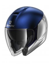 Shark Citycruiser Dual Blue Motorcycle Helmet at JTS Biker Clothing  
