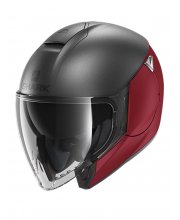 Shark Citycruiser Dual Red Motorcycle Helmet at JTS Biker Clothing 