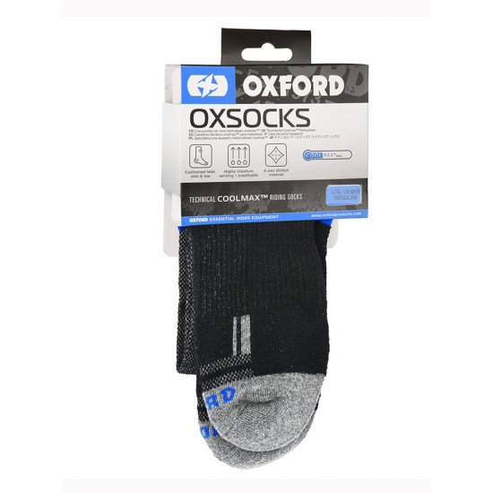 Oxford Coolmax OxSocks at JTS Biker Clothing