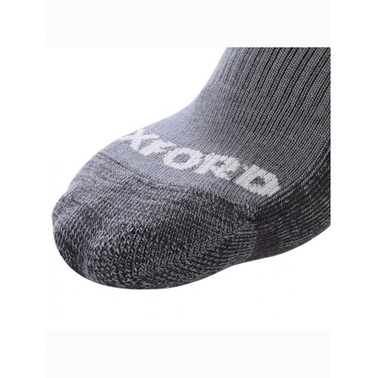 Oxford Merino OxSocks Grey at JTS Biker Clothing