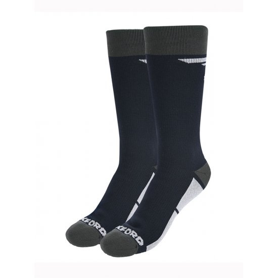 Oxford Waterproof OxSocks Black at JTS Biker Clothing