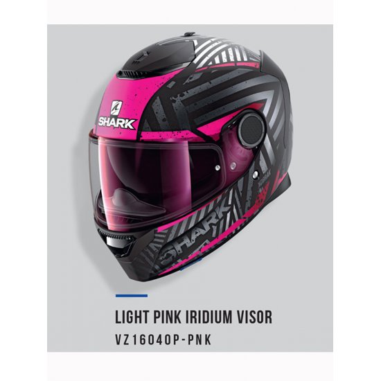 Shark Spartan / Skwal / Skwal 2 / D-Skwal Iridium Visor at JTS Biker Clothing