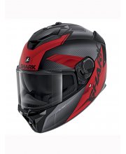 Shark Spartan GT Elgen Motorcycle Helmet Matt Red at JTS Biker Clothing 