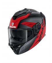 Shark Spartan GT Elgen Motorcycle Helmet Matt Red at JTS Biker Clothing 