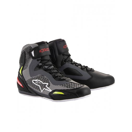 Alpinestars Faster 3 Rideknit Motorcycle Boots at JTS Biker Clothing