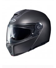 HJC RPHA 90S Blank Titanium Motorcycle Helmet at JTS Biker Clothing 
