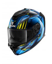 Shark Spartan GT Replikan Motorcycle Helmet Blue at JTS Biker Clothing 