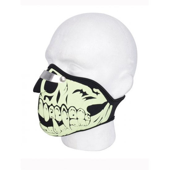 Oxford Glow Skull Mask at JTS Biker Clothing