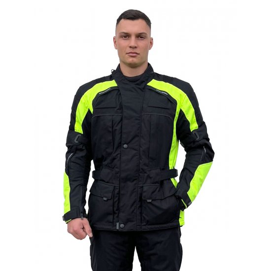 JTS Urban Evo Tall Fit Waterproof Textile Motorcycle Jacket at JTS Biker Clothing