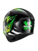 Shark D-Skwal Penxa Motorcycle Helmet Green at JTS Biker Clothing 